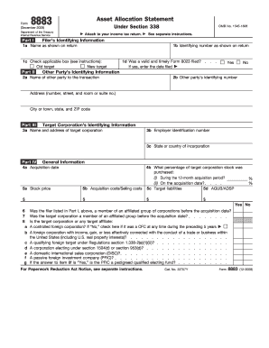 form 8883 instructions 2016