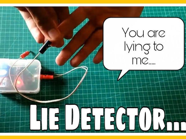 arduino lie detector instructables