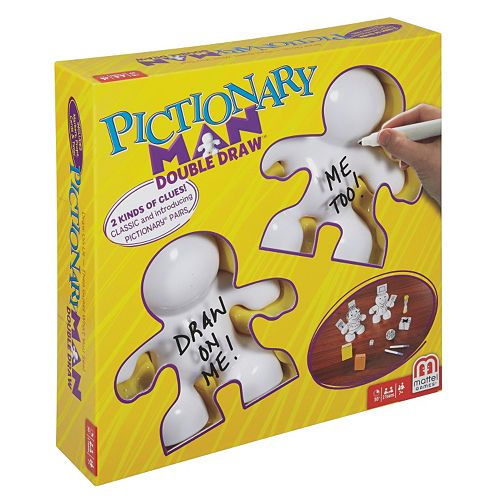 pictionary man double draw instructions