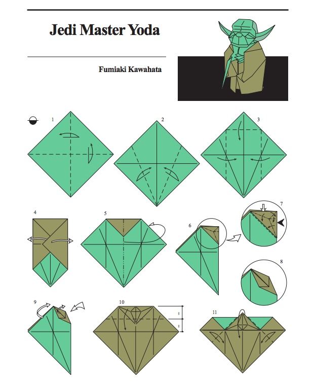 instructions for 3d origami dragon