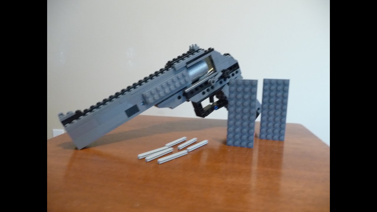 free badass lego gun instructions
