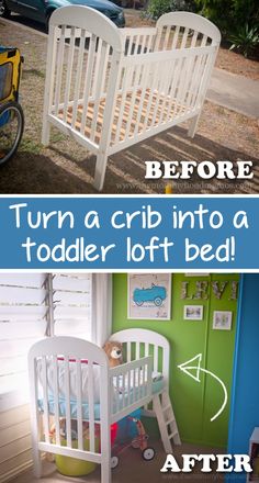cribs that turn into beds instructions