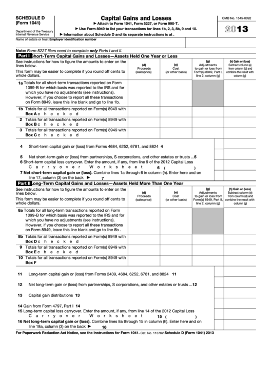 2013 form 8949 instructions
