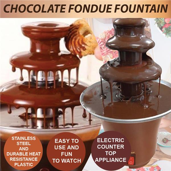 chocolate fountain instructions target