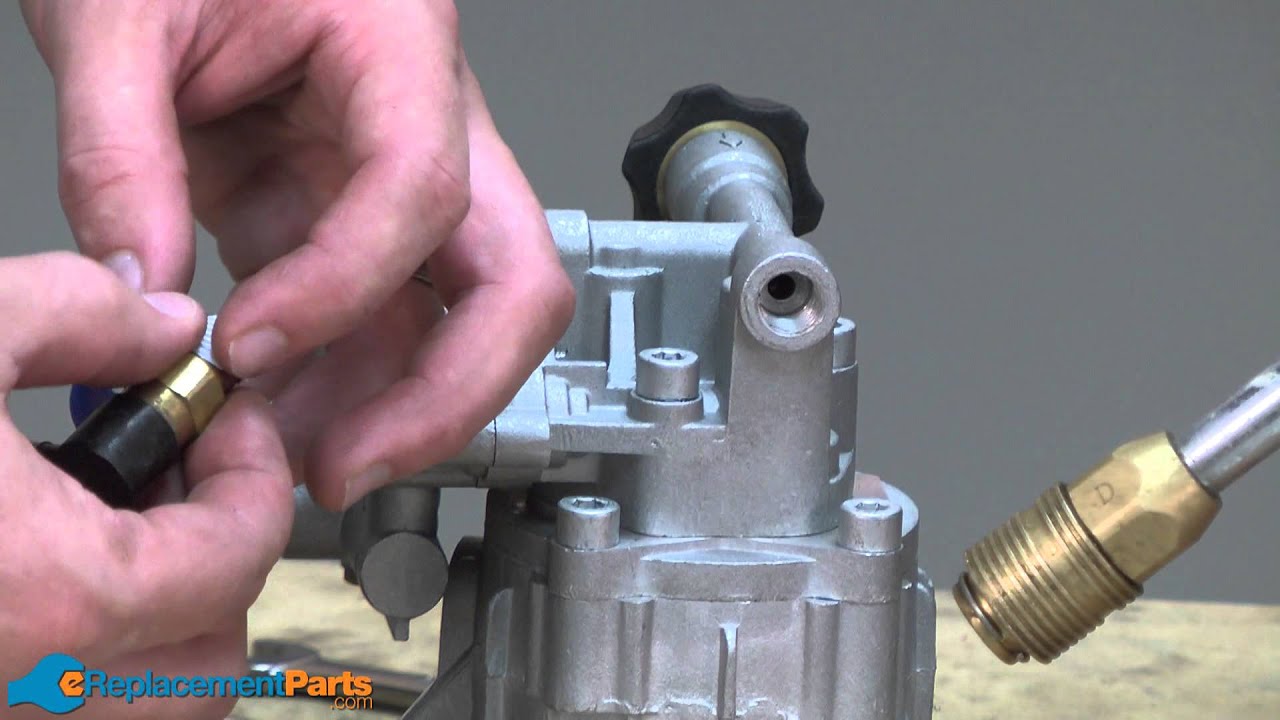 pressure washer pump replacement instructions
