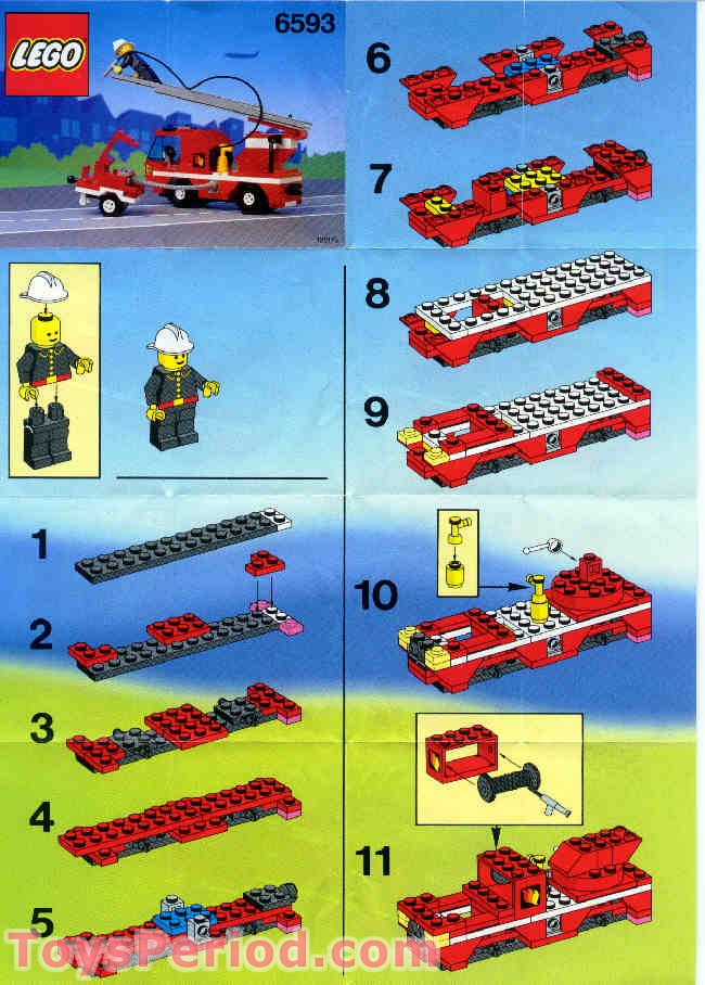 easy lego plane instructions