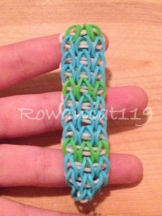 triple single rubber band bracelet instructions