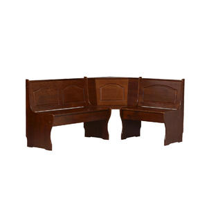 essential home 3 piece emily breakfast nook in pine instructions