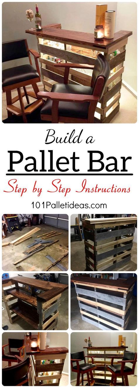 instructions on how to make outdoor furniture from pallets