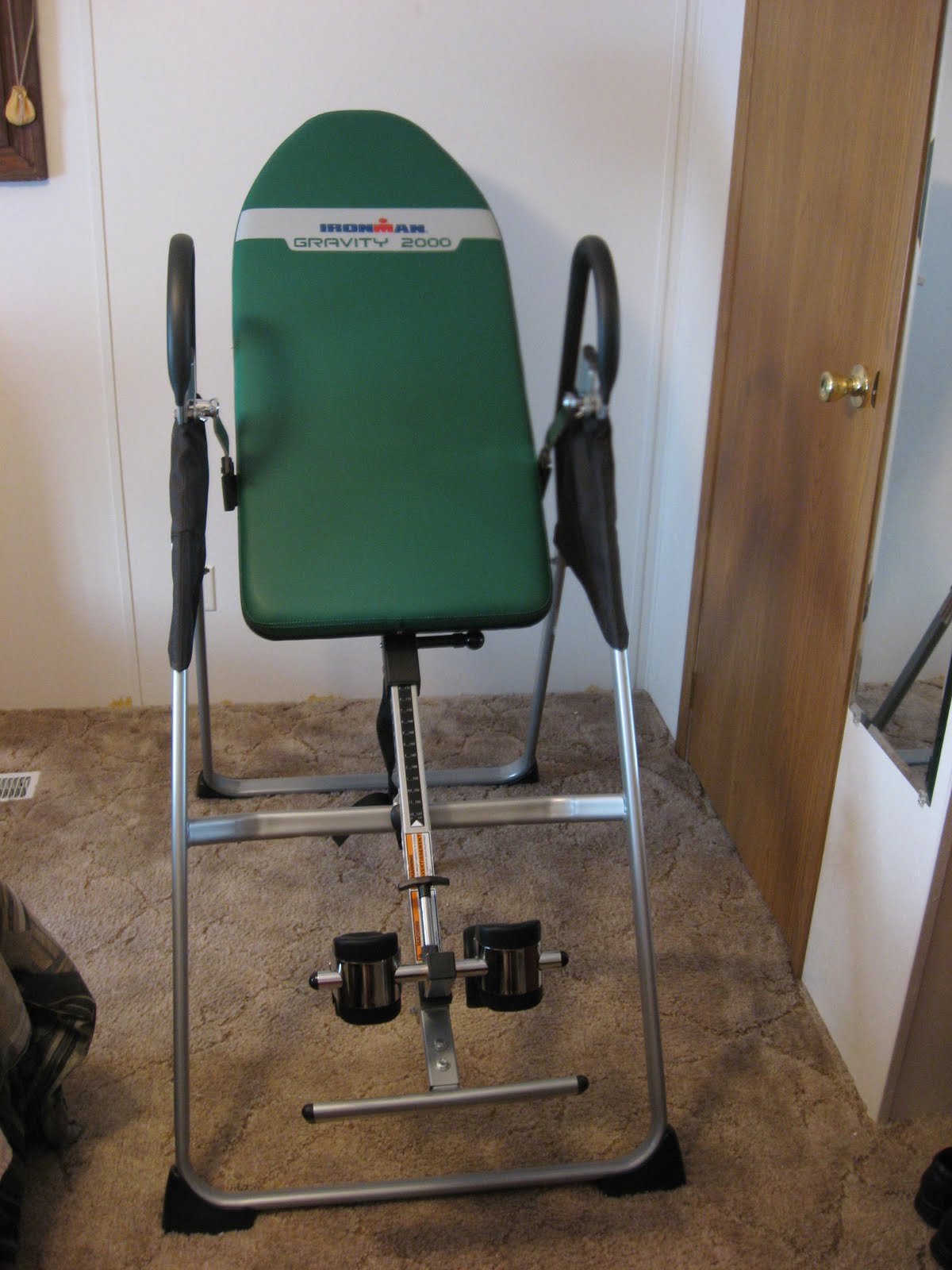 ironman gravity 2000 inversion table instructions