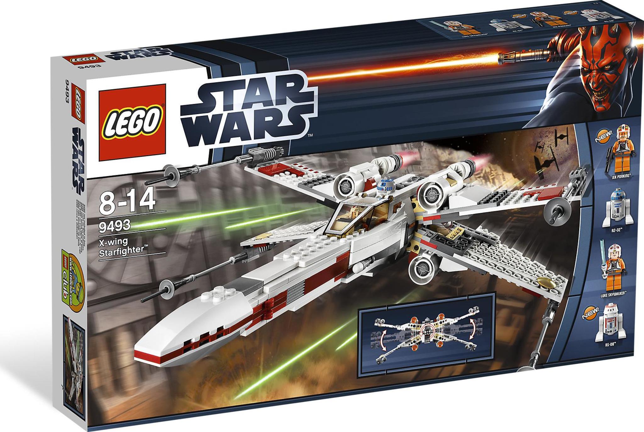 lego star wars x wing fighter instructions 9493