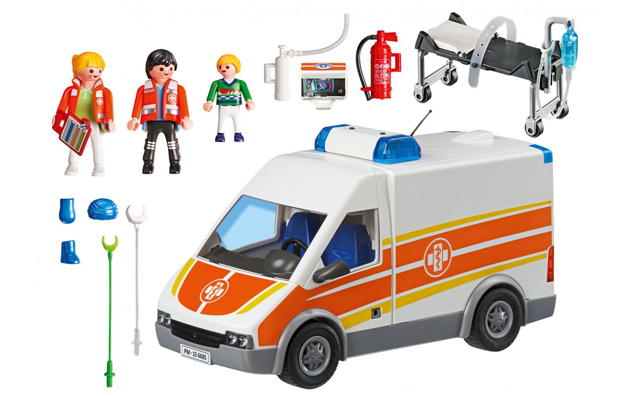 playmobil ambulance 4221 instructions