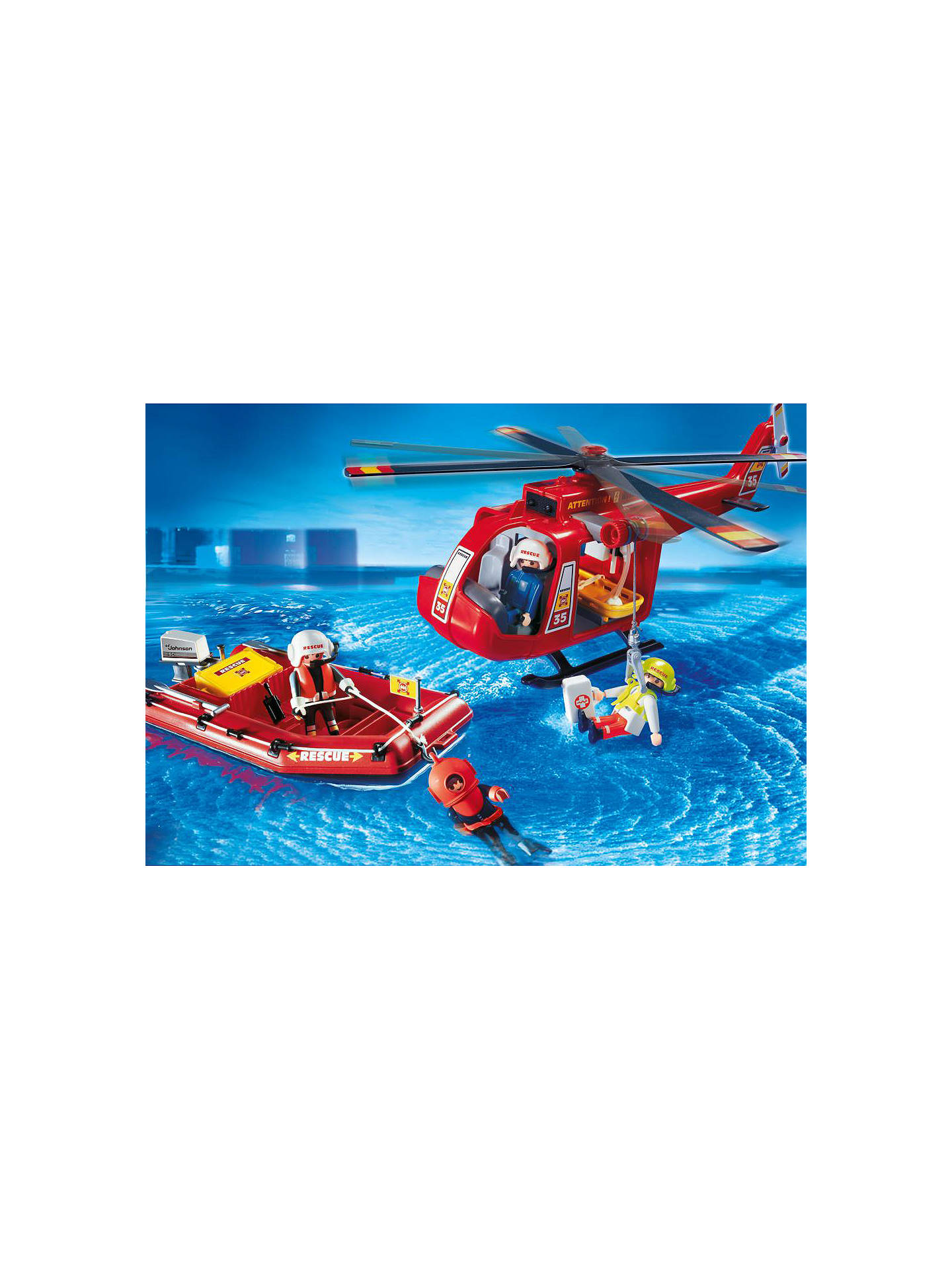 playmobil rescue boat instructions